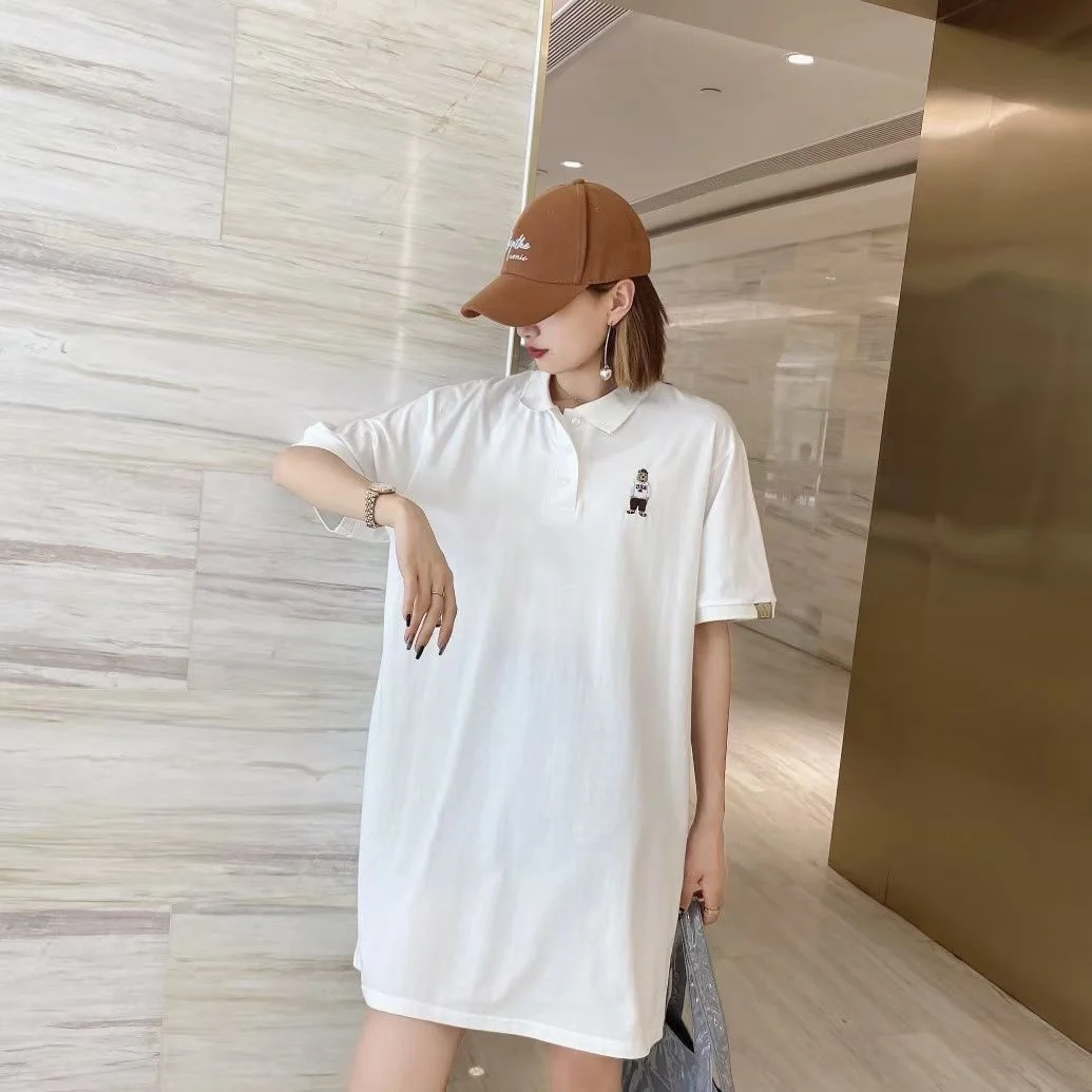 2021 women's new casual fashion pure color embroidery youth vitality polo skirt
2021 women's new casual fashion pure color embroidery youth vitality polo skirt