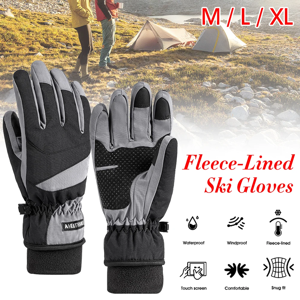 Men Women Ski Gloves Touch Screen Fleece Winter Warm Snowboard Gloves Ultralight Waterproof Motorcycle Thermal Snow gloves
Men Women Ski Gloves Touch Screen Fleece Winter Warm Snowboard Gloves Ultralight Waterproof Motorcycle Thermal Snow gloves