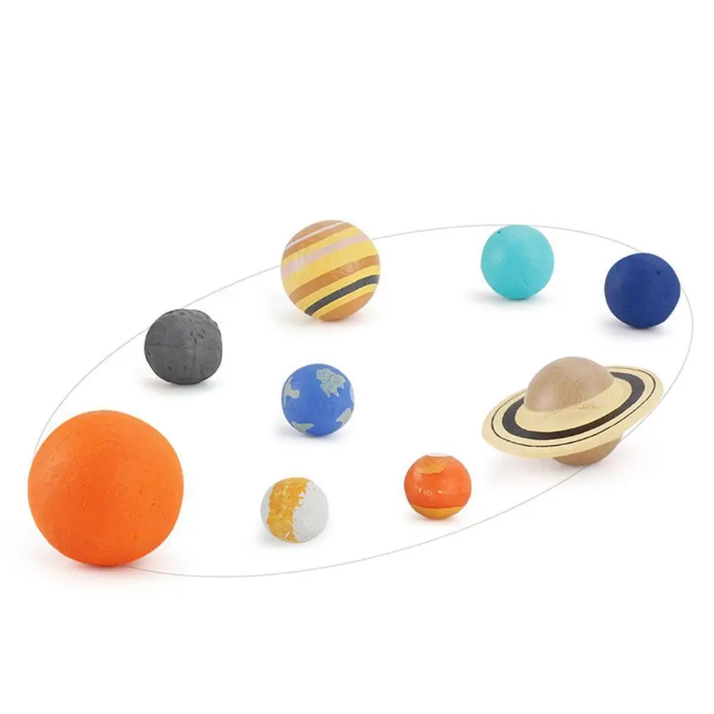 

Модель космической планеты 9 шт./компл., детская научная и образовательная наука, развивающая Вселенная, игрушки для дома, модель P9F4