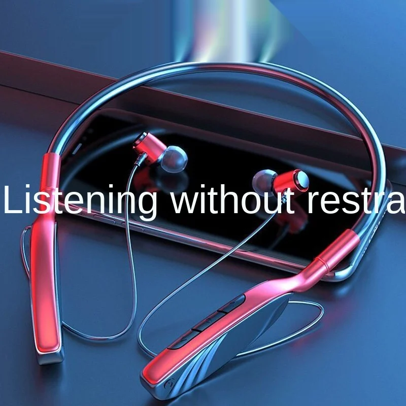 Cross-border new Bluetooth headset hanging neck 5.0 wireless headset neck-mounted sports running neck headphone manufacturer
Cross-border new Bluetooth headset hanging neck 5.0 wireless headset neck-mounted sports running neck headphone manufacturer