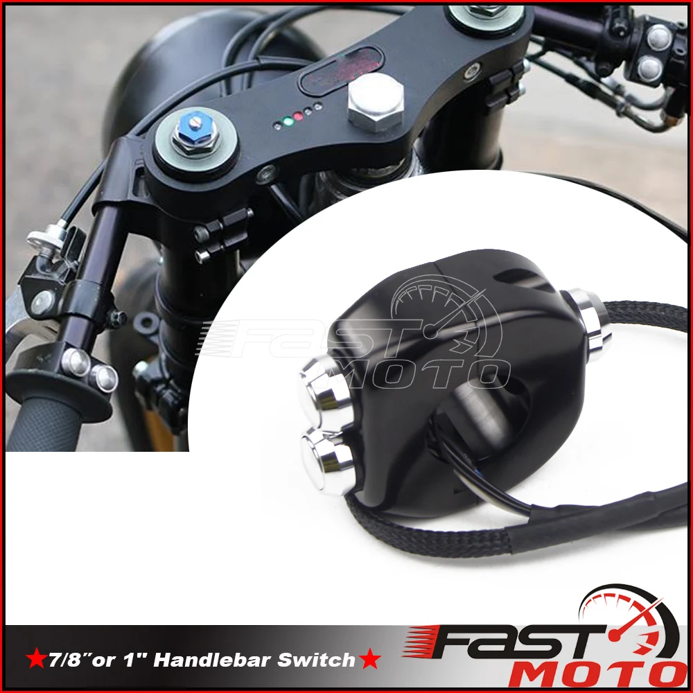 1" & 7/8" Handlebar Switch Push-Button Controls Switches for BMW Yamaha Kawasaki Honda XS650 CB750 CX500 CB350 XSR Cafe Racer
1" & 7/8" Handlebar Switch Push-Button Controls Switches for BMW Yamaha Kawasaki Honda XS650 CB750 CX500 CB350 XSR Cafe Racer