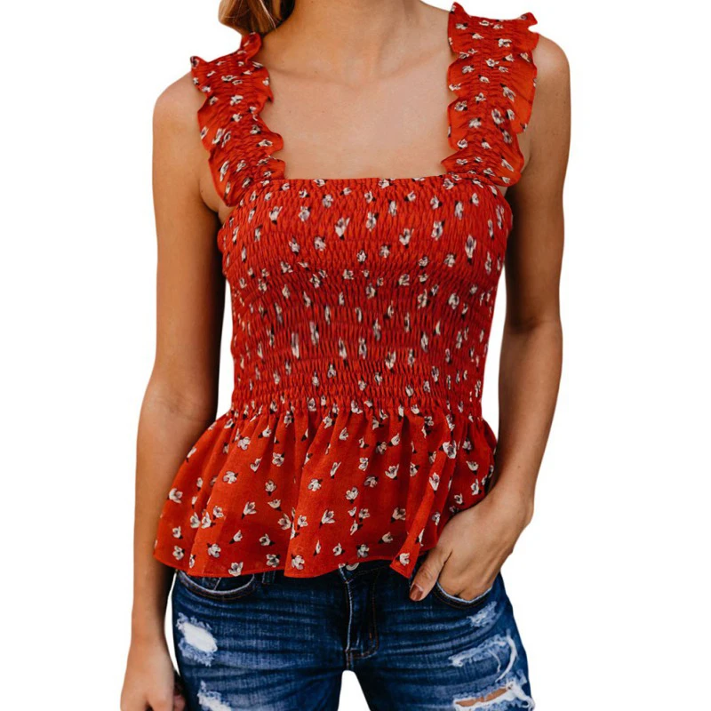 Женская футболка с принтом, плиссированные майки с кулиской, модные простые футболки без рукавов
Женская футболка с принтом, плиссированные майки с кулиской, модные простые футболки без рукавов