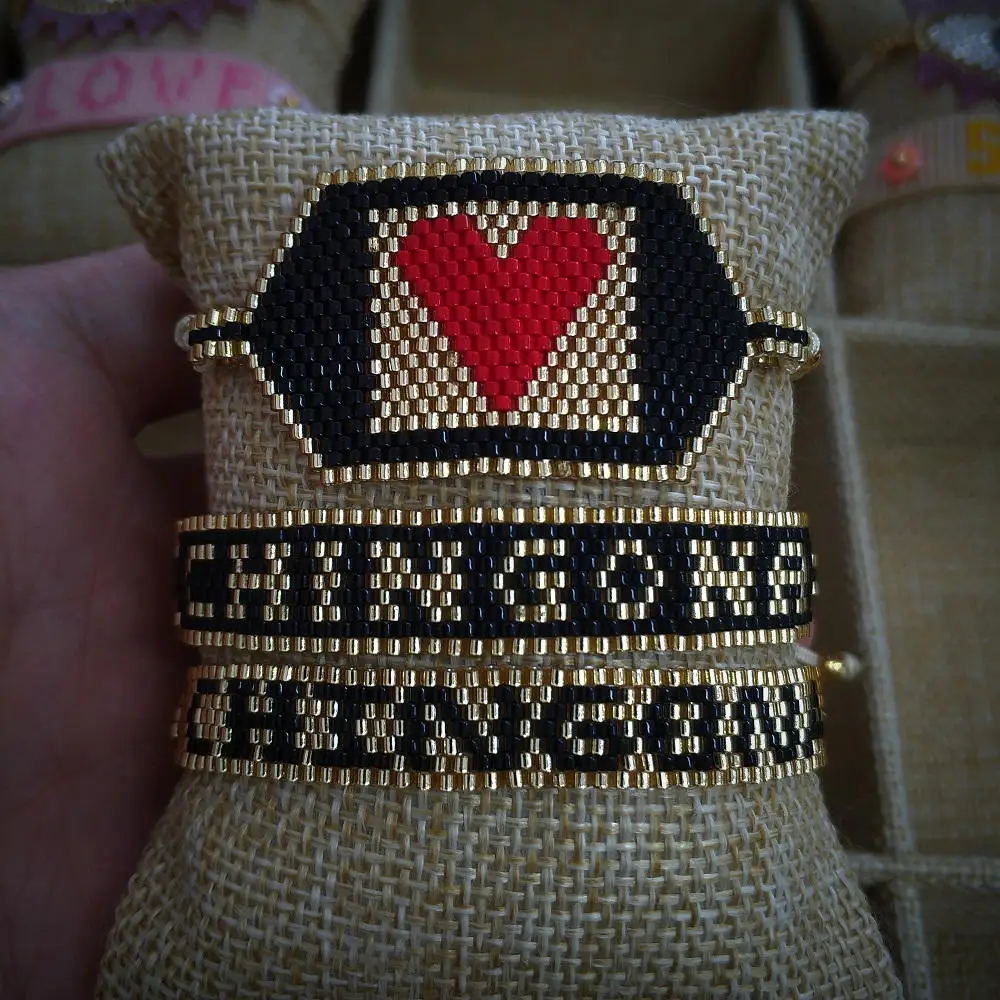 SHINUS BOHO CHINGONA-Power Letter Bracelet MIYUKI Pulseras Mujer Moda 2019 Heart Bracelet For Women Bileklik Insta Jewelry
SHINUS BOHO CHINGONA-Power Letter Bracelet MIYUKI Pulseras Mujer Moda 2019 Heart Bracelet For Women Bileklik Insta Jewelry
