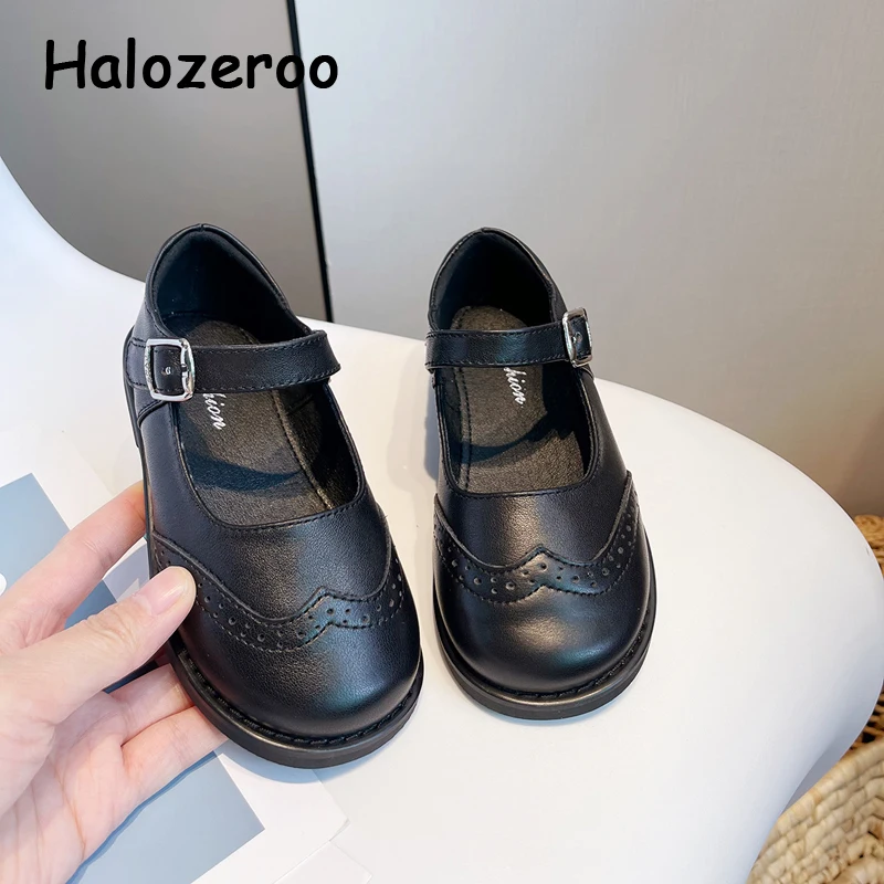 Spring Kids Princess Shoes Baby Girls Brogue Brand Shoes Children Black Party Shoes Toddler Leather Dress Flats Sweet Mary Jane
Spring Kids Princess Shoes Baby Girls Brogue Brand Shoes Children Black Party Shoes Toddler Leather Dress Flats Sweet Mary Jane
