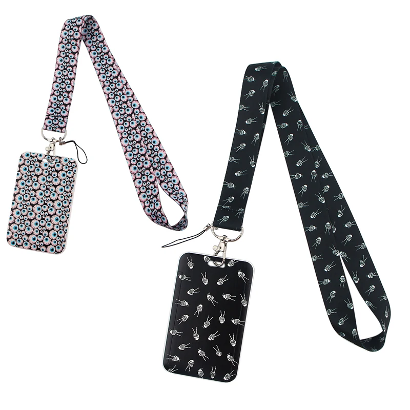 LX618 Organ Eye And Skeleton Neck Strap For Card Badge Gym Key Chain Lanyard Key Holder DIY Hang Rope For Doctor Nurse
LX618 Organ Eye And Skeleton Neck Strap For Card Badge Gym Key Chain Lanyard Key Holder DIY Hang Rope For Doctor Nurse