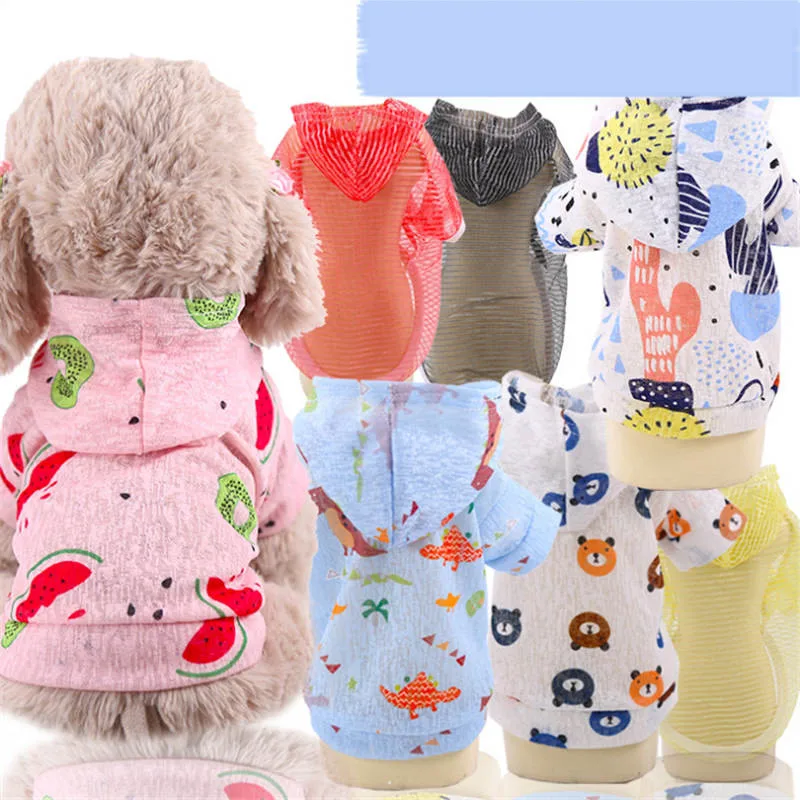 Pet Dog Sun Protection Hoodie Clothes Anti UV Dog Clothing Puppy Cat Summer Vest Shirt Apperal For Small Dogs Pet Products
Pet Dog Sun Protection Hoodie Clothes Anti UV Dog Clothing Puppy Cat Summer Vest Shirt Apperal For Small Dogs Pet Products