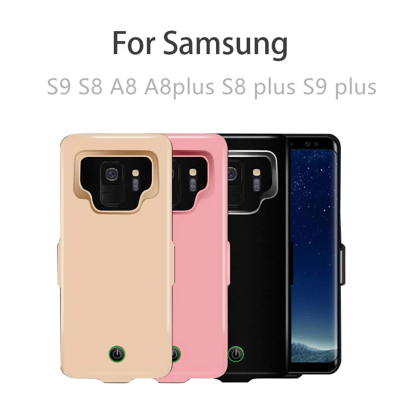 7000mAh Slim Battery Charger Cases External Power Bank Charging Cover for Samsung Galaxy S8 S9 Plus A8 Plus Phone Battery Case
7000mAh Slim Battery Charger Cases External Power Bank Charging Cover for Samsung Galaxy S8 S9 Plus A8 Plus Phone Battery Case