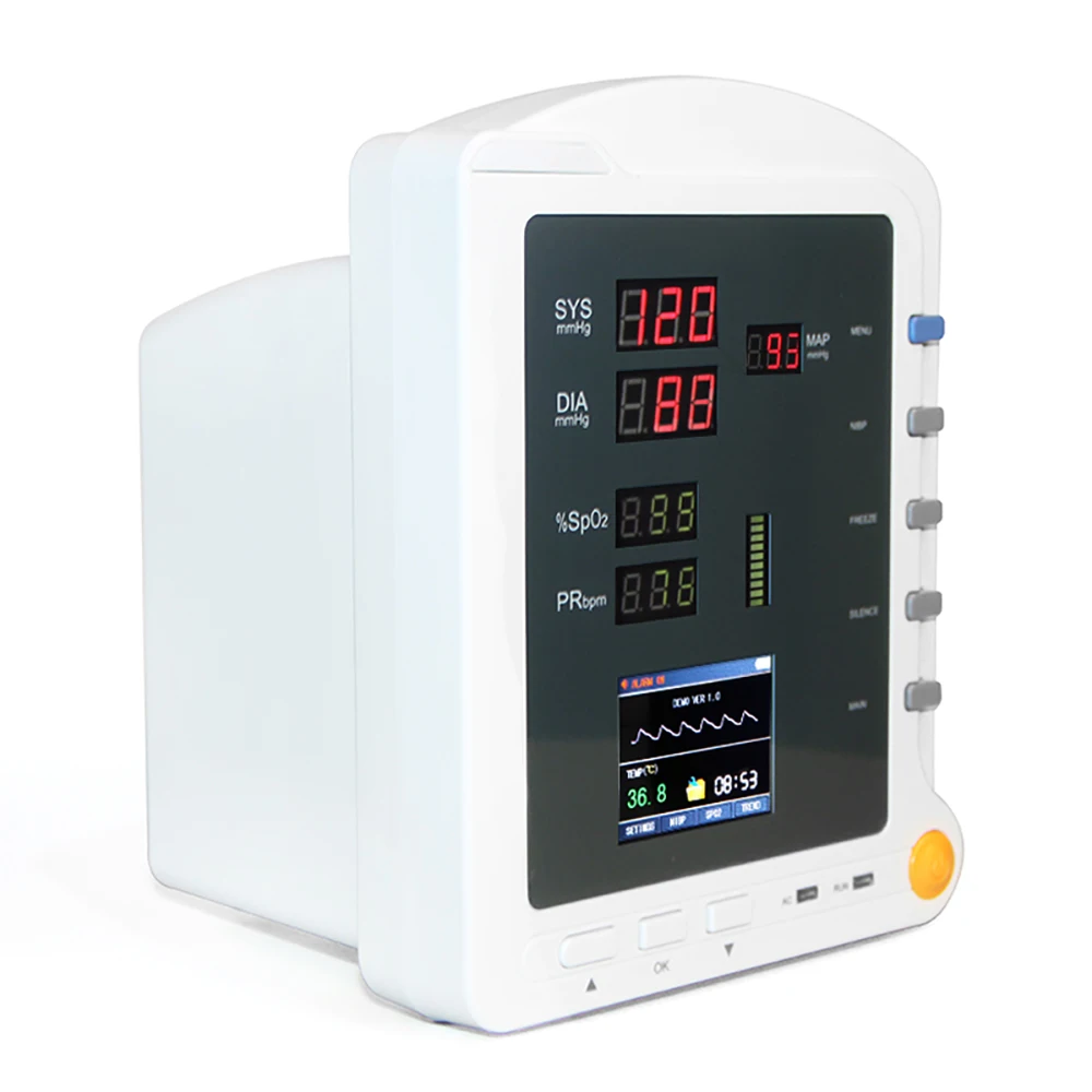Contec CMS5100 Best Quantity Hospital Devices Patient Vital Sign Monitor For Clinic
Contec CMS5100 Best Quantity Hospital Devices Patient Vital Sign Monitor For Clinic