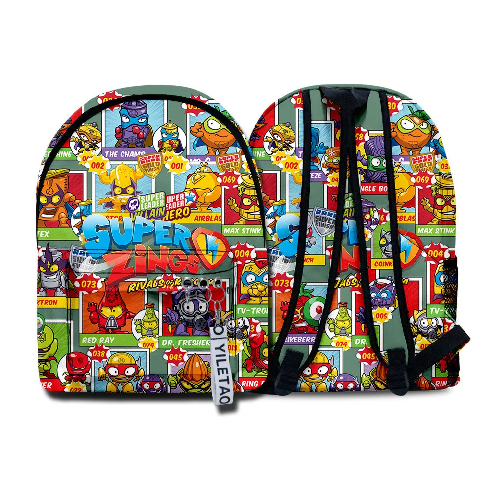 Children Super Zings Backpack Child Superzings School Bag Toddler Cartoon Bookbag Kids Mochila Back to School Gift
Children Super Zings Backpack Child Superzings School Bag Toddler Cartoon Bookbag Kids Mochila Back to School Gift