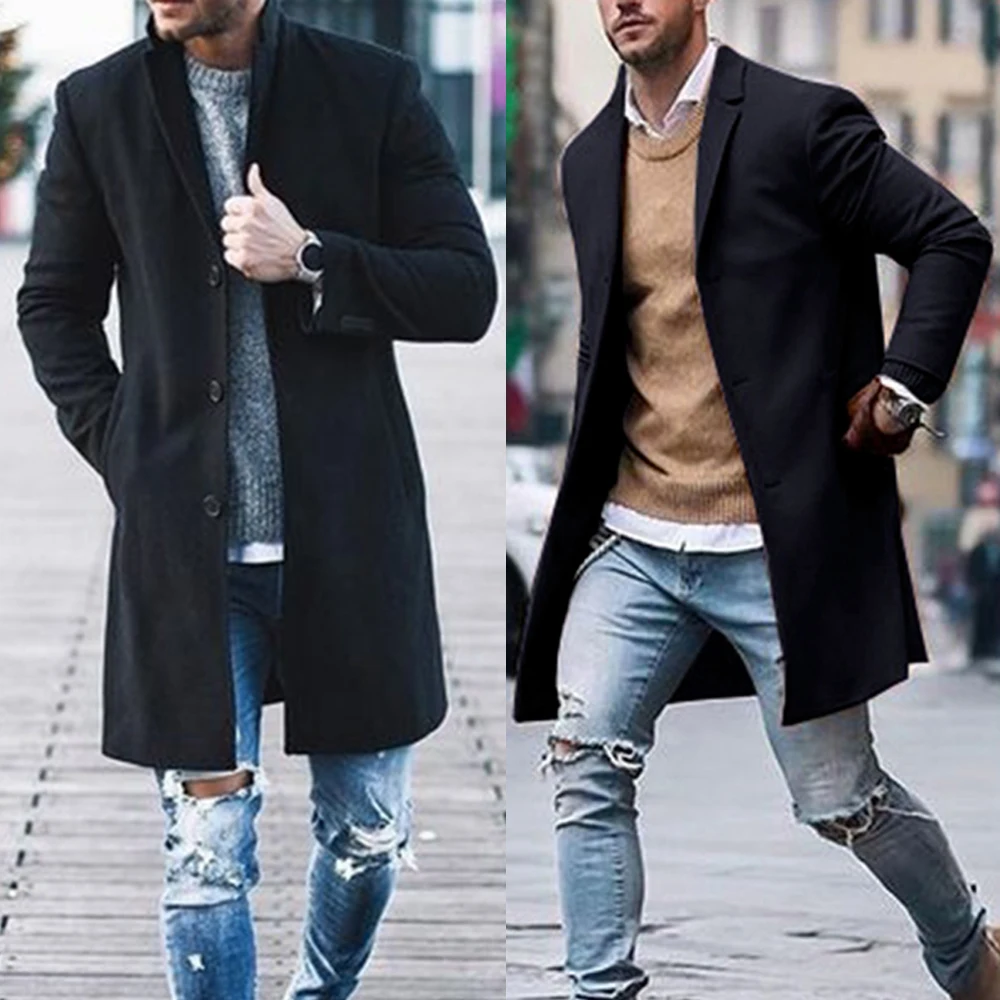 CHANWELL 2019 Winter Men Long Coat Long Sleeve Casual Blazers Jackets Warm Plus Size casaco masculino Streetwear abrigo hombre
CHANWELL 2019 Winter Men Long Coat Long Sleeve Casual Blazers Jackets Warm Plus Size casaco masculino Streetwear abrigo hombre
