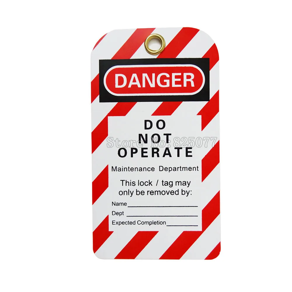 DHL Shipping 500PCS Waterproof Inspection Electrical Lockout Tagout Tag Do Not Operate Safety Marking Remark Card Label
DHL Shipping 500PCS Waterproof Inspection Electrical Lockout Tagout Tag Do Not Operate Safety Marking Remark Card Label