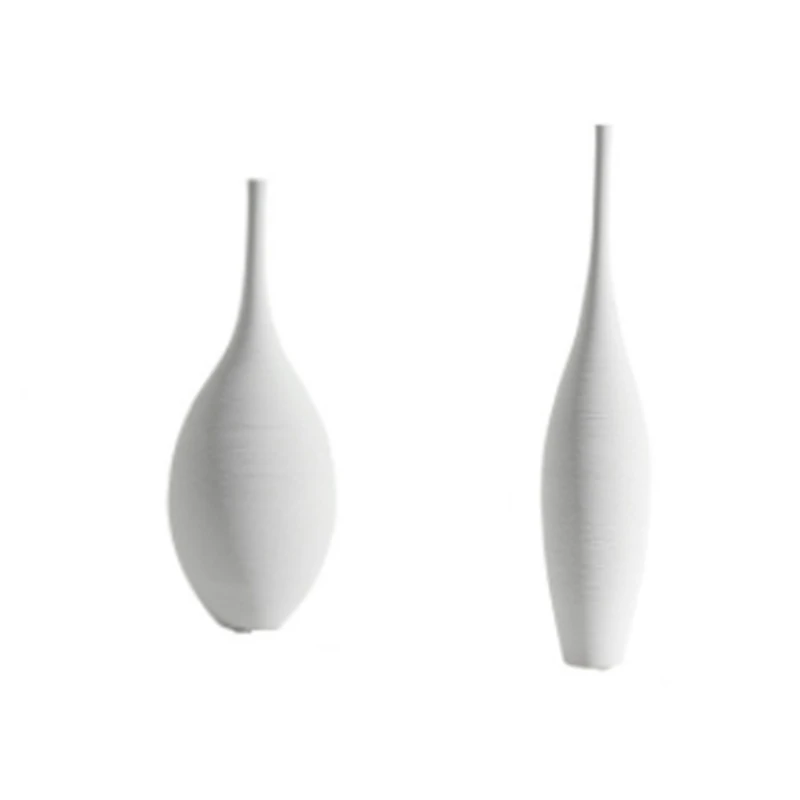 2 Pcs Jingdezhen Zen Vase Minimalist Handmade Ceramic Ornaments,Living Room Model Home Decoration,B & C
2 Pcs Jingdezhen Zen Vase Minimalist Handmade Ceramic Ornaments,Living Room Model Home Decoration,B & C