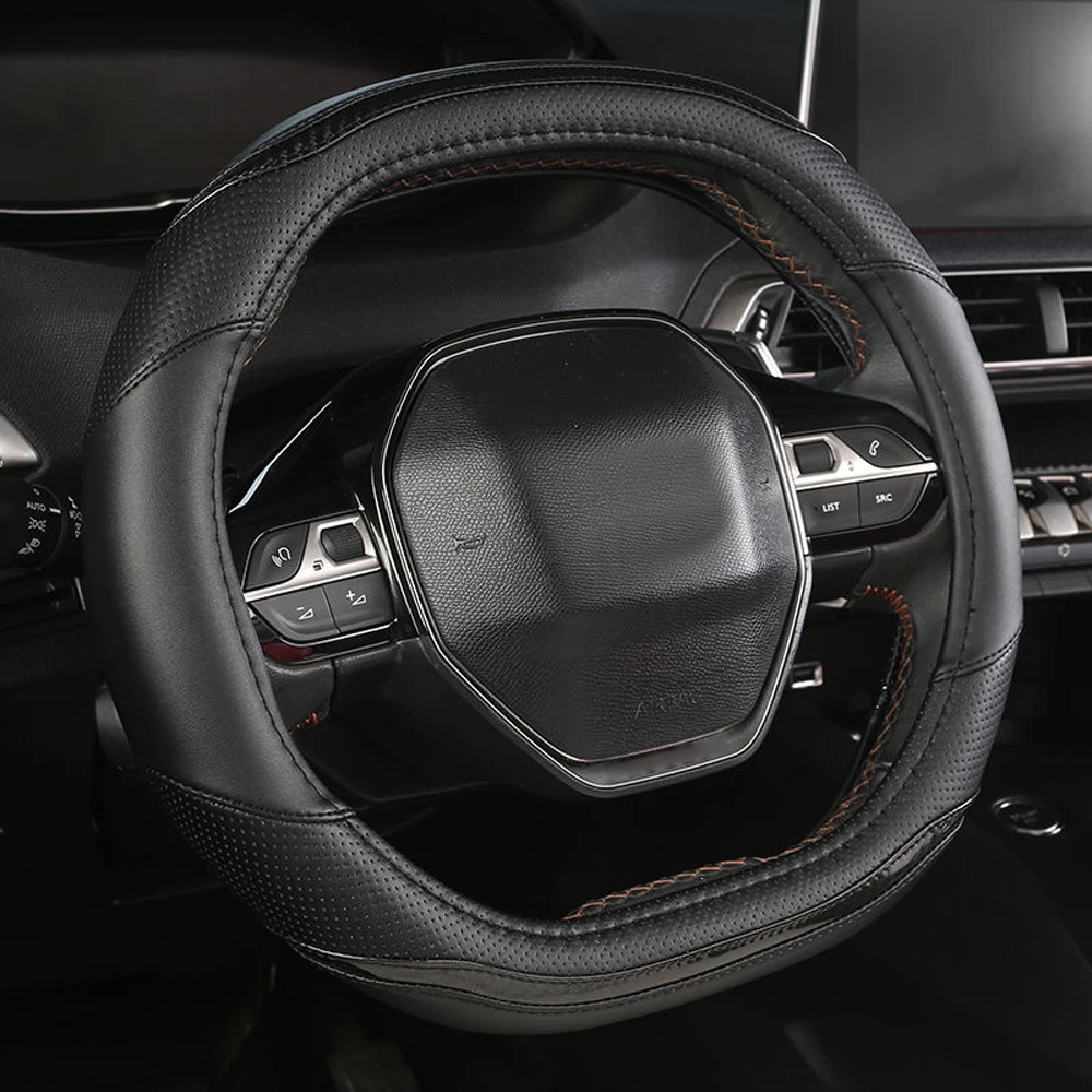 Защитный чехол для руля, кожаный, для Peugeot 3008, 5008, GT, 2017, 2018, 2019, 2020
Защитный чехол для руля, кожаный, для Peugeot 3008, 5008, GT, 2017, 2018, 2019, 2020