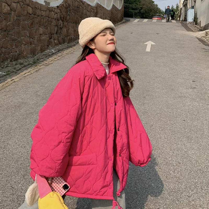 Winter Thicken Cotton Padded Jacket Women 2021 Korean Sweet Elegant Vintage Fleece Fur Parka Thick Warm Oversized Coat Outerwear
Winter Thicken Cotton Padded Jacket Women 2021 Korean Sweet Elegant Vintage Fleece Fur Parka Thick Warm Oversized Coat Outerwear