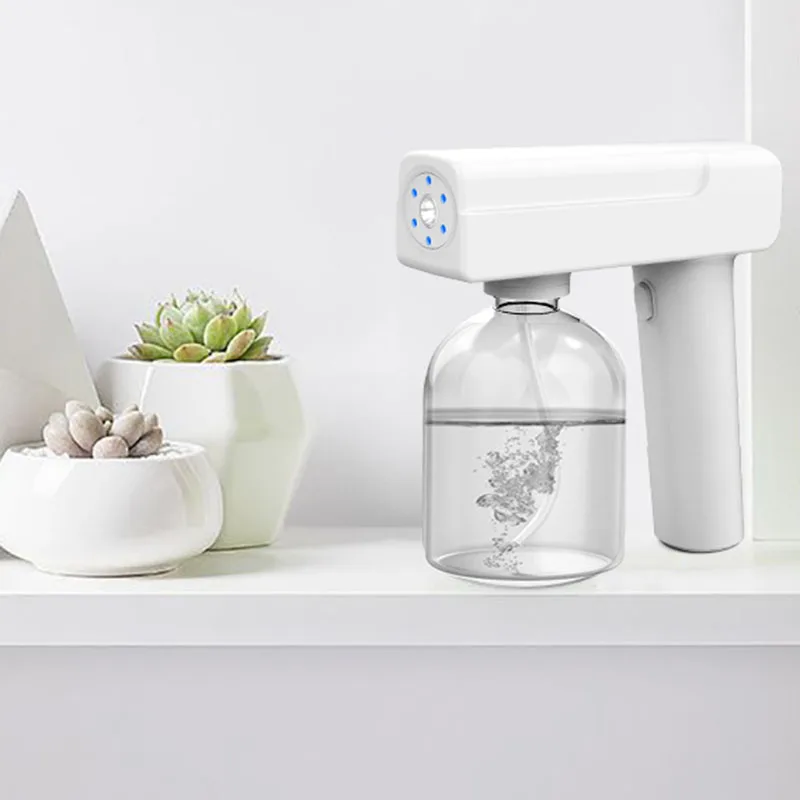 Newly Portable Disinfectant Fogger Machine Handheld Wireless Rechargeable Sprayer for Home Bedroom Garden
Newly Portable Disinfectant Fogger Machine Handheld Wireless Rechargeable Sprayer for Home Bedroom Garden