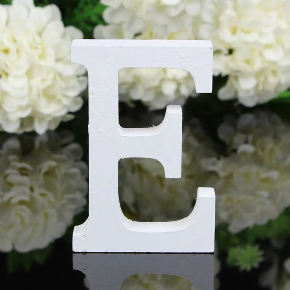 Wedding Decoration Wooden Letters White Alphabet Birthday Party Home decor d91125 
Wedding Decoration Wooden Letters White Alphabet Birthday Party Home decor d91125