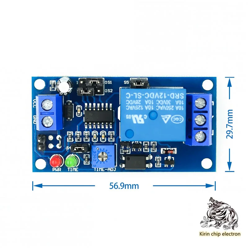 5 PCS/LOT12V Normal Open Trigger Delay Relay Delay circuit module Vibration Alarm Module 
5 PCS/LOT12V Normal Open Trigger Delay Relay Delay circuit module Vibration Alarm Module