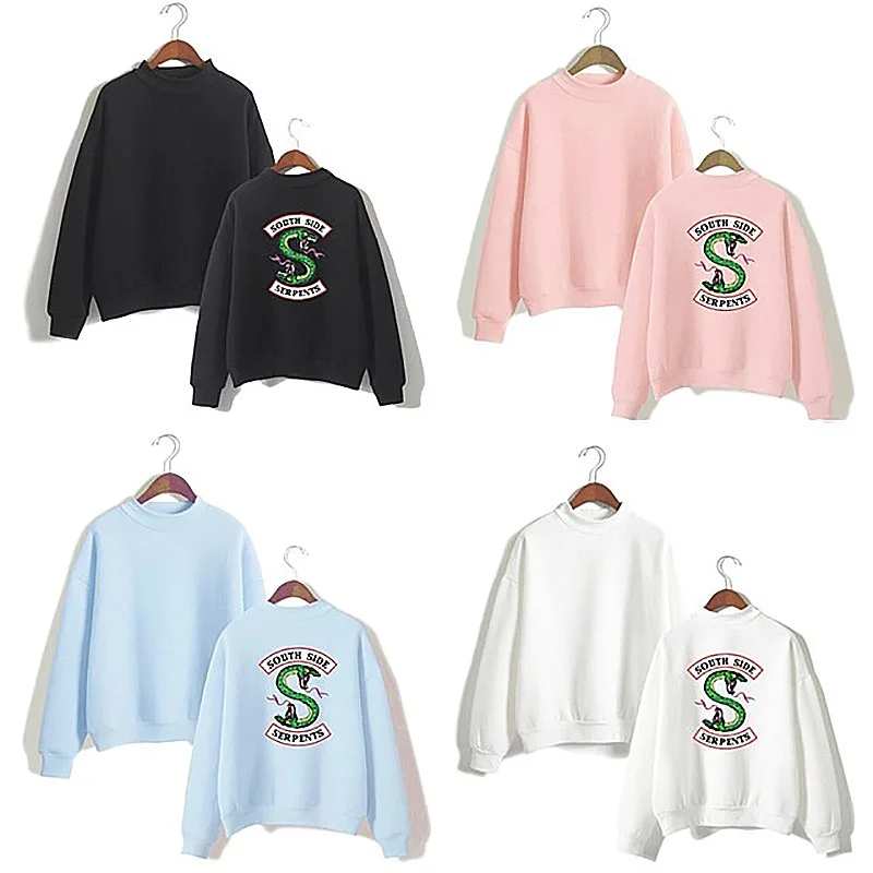 Factory direct high collar hoody wholesale men and women section river valley town round neck Riverdale winter fleece Sweatshi
Factory direct high collar hoody wholesale men and women section river valley town round neck Riverdale winter fleece Sweatshi