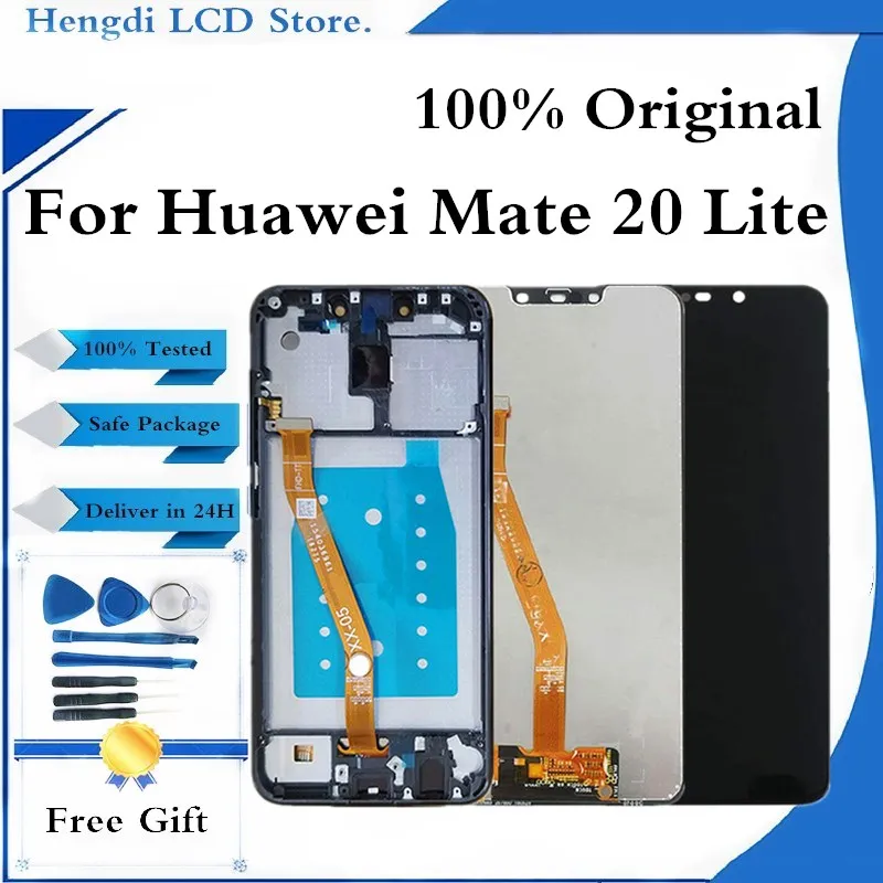 ЖК-дисплей для Huawei Mate 20 Lite с сенсорным экраном и дигитайзером в сборе, дисплей Mate20 Lite с заменой рамки, оригинал
ЖК-дисплей для Huawei Mate 20 Lite с сенсорным экраном и дигитайзером в сборе, дисплей Mate20 Lite с заменой рамки, оригинал