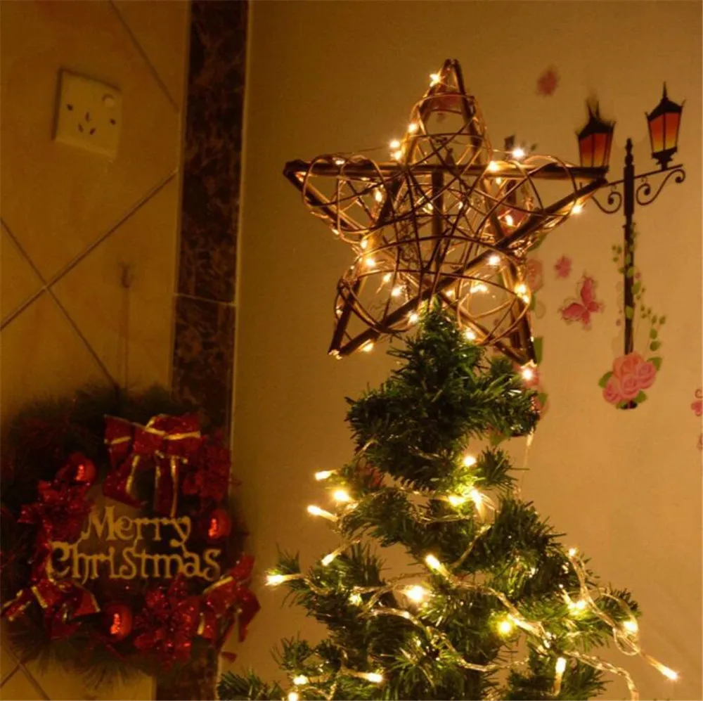 Christmas Star Tree Topper Lights Xmas Tree Ornament Christmas Tree Topper Star for Christmas Party Decoration
Christmas Star Tree Topper Lights Xmas Tree Ornament Christmas Tree Topper Star for Christmas Party Decoration
