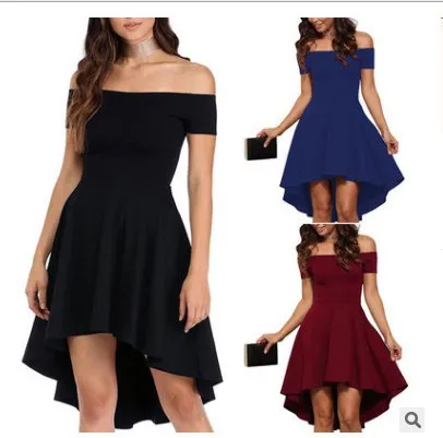 2021 Summer Fashion Boutique Simple Temperament Women's Clothing Solid Color Short-sleeved Sexy Strapless Irregular Dress
2021 Summer Fashion Boutique Simple Temperament Women's Clothing Solid Color Short-sleeved Sexy Strapless Irregular Dress