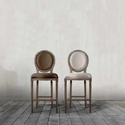 Classical Bar Stools soft PU leather Round back Bar Chair Home Living Room Leisure High Chair Light Bar Stool Chair for home
Classical Bar Stools soft PU leather Round back Bar Chair Home Living Room Leisure High Chair Light Bar Stool Chair for home