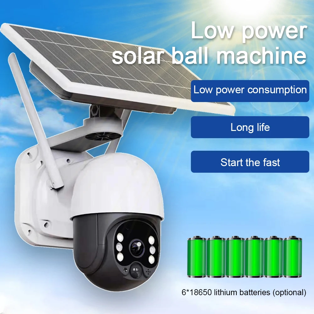 T23 Solar Wifi IP Camera HD IP65 Two Way Audio Remote Monitoring Outdoor PTZ Wireless PIR Camera for Home Office Security
T23 Solar Wifi IP Camera HD IP65 Two Way Audio Remote Monitoring Outdoor PTZ Wireless PIR Camera for Home Office Security