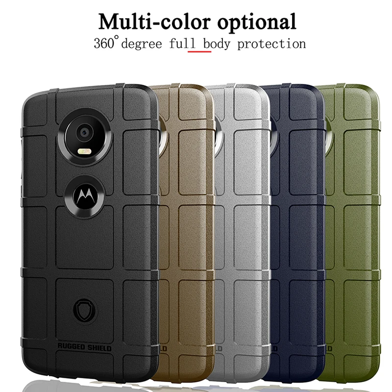Противоударные чехлы для Motorola Moto G6 Plus G7 Play Power P40 P30 One Version Z3 Z4 противоударный