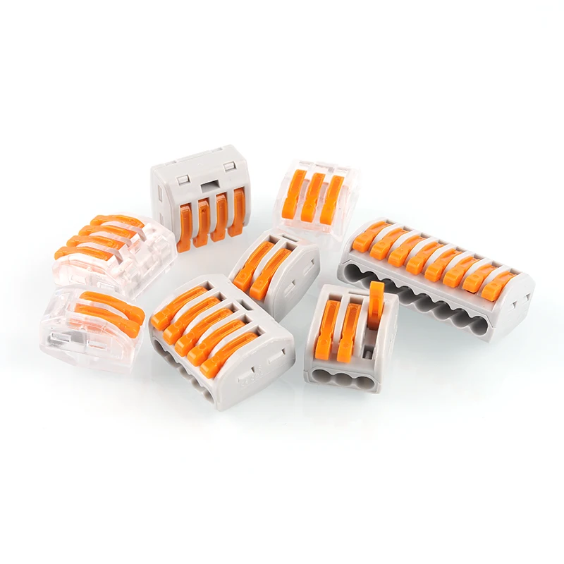 Fast Compact Wiring Connector 222 212/213/215 series home Universal Conductor Terminal Block Threader Splitter SPL-2/SPL-3
Fast Compact Wiring Connector 222 212/213/215 series home Universal Conductor Terminal Block Threader Splitter SPL-2/SPL-3