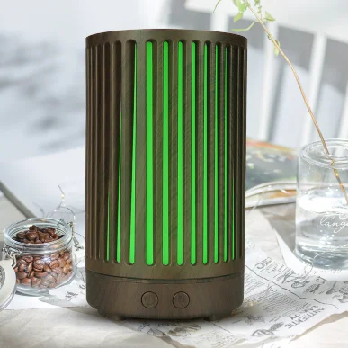 100ml Air Humidifier dark wood Hollow cylinder Electric Essential Oil Aroma Air Diffuser with 7 color LED night light for home
100ml Air Humidifier dark wood Hollow cylinder Electric Essential Oil Aroma Air Diffuser with 7 color LED night light for home
