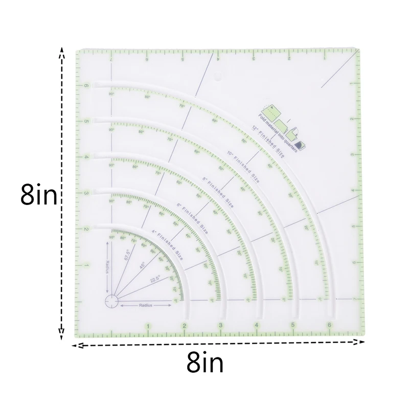 Multifunctional Manual Measuring Ruler DIY Manual Patchwork Ruler Color Sewing Ruler Is Clear Intuitive And Convenient
Multifunctional Manual Measuring Ruler DIY Manual Patchwork Ruler Color Sewing Ruler Is Clear Intuitive And Convenient