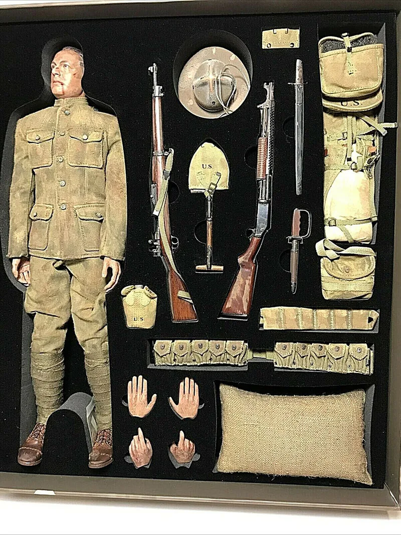 DID A11010S 1/6 Scale WWI American Grenadier Solider 12'' Infantry Action Figure Model Toy for Collection
DID A11010S 1/6 Scale WWI American Grenadier Solider 12'' Infantry Action Figure Model Toy for Collection