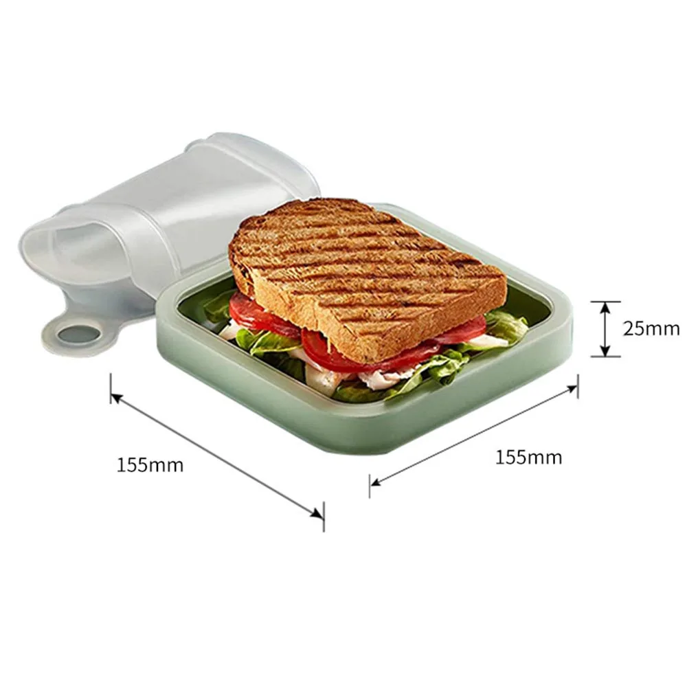 1PC Transparent Lunch Box Sandwich Toast Portable Take-Out Lunch Box for School Reusable Kitchen Tableware Work Lunch Container
1PC Transparent Lunch Box Sandwich Toast Portable Take-Out Lunch Box for School Reusable Kitchen Tableware Work Lunch Container