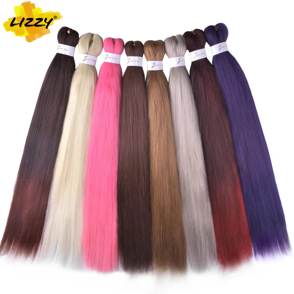 

26"Pre Stretched Expression Braiding Hair Jumbo Braid Crochet Ombre Synthetic Easy Braid Hair Extensions Heat Resistant Fiber