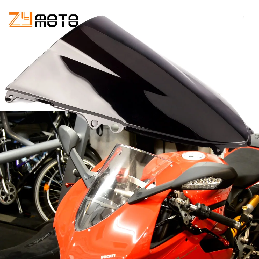 Black Motorcycle Windshield Windscreen Double Bubble For Ducati Panigale 899 1199 1199S 1199R 2011 2012 2013 2014 2015 2016 2017
Black Motorcycle Windshield Windscreen Double Bubble For Ducati Panigale 899 1199 1199S 1199R 2011 2012 2013 2014 2015 2016 2017
