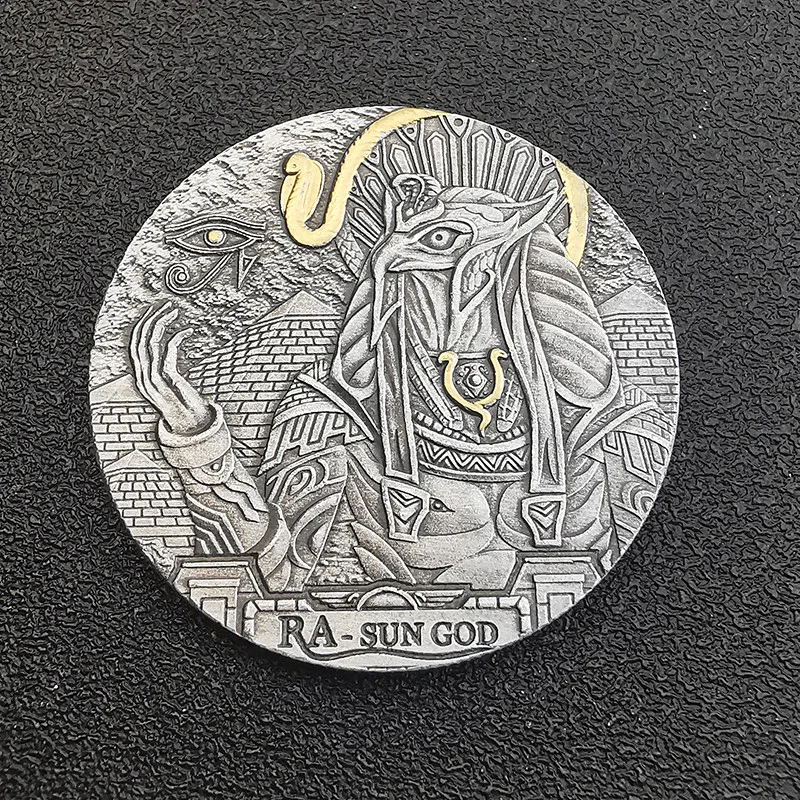 Non-Magnetic Egyptian Sun God Japanese Myth Amaterasu Great God Indian Mythical Shiva Challenge Coin Elizabeth II Souvenir Gift
Non-Magnetic Egyptian Sun God Japanese Myth Amaterasu Great God Indian Mythical Shiva Challenge Coin Elizabeth II Souvenir Gift