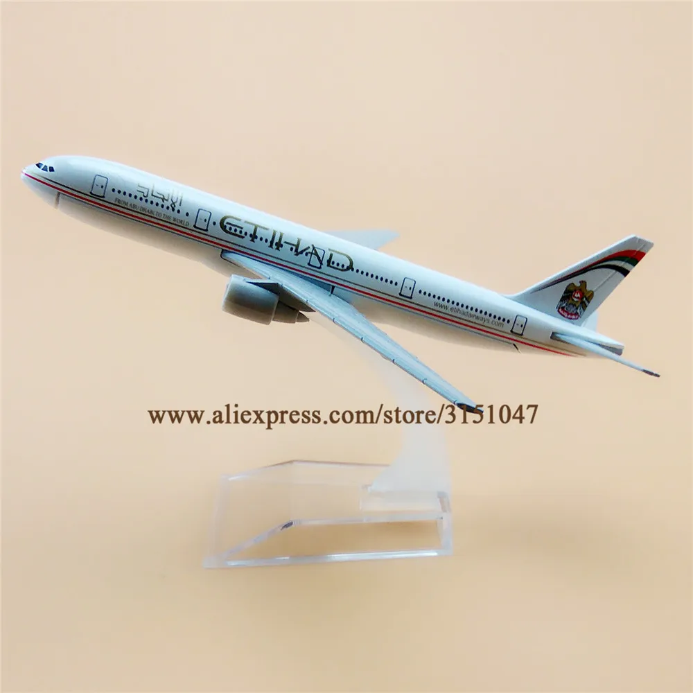 Air Etihad B777 Aircraft Plane Model Boeing 777 Airlines 16cm Metal Alloy Airplane Model w Stand Gift
Air Etihad B777 Aircraft Plane Model Boeing 777 Airlines 16cm Metal Alloy Airplane Model w Stand Gift