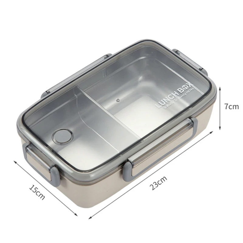 MeyJig New Stainless Steel Lunch Box Independent Lattice For Kids Bento Box Portable Leak-Proof Bento Lunch Box Food Container 
MeyJig New Stainless Steel Lunch Box Independent Lattice For Kids Bento Box Portable Leak-Proof Bento Lunch Box Food Container