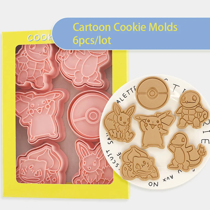6pcs/lot Cute Cartoon Biscuit Molds for Baking Tool Set DIY Cookie Mould for Kids Birth Party Baking Mold Kitchen Tools
6pcs/lot Cute Cartoon Biscuit Molds for Baking Tool Set DIY Cookie Mould for Kids Birth Party Baking Mold Kitchen Tools