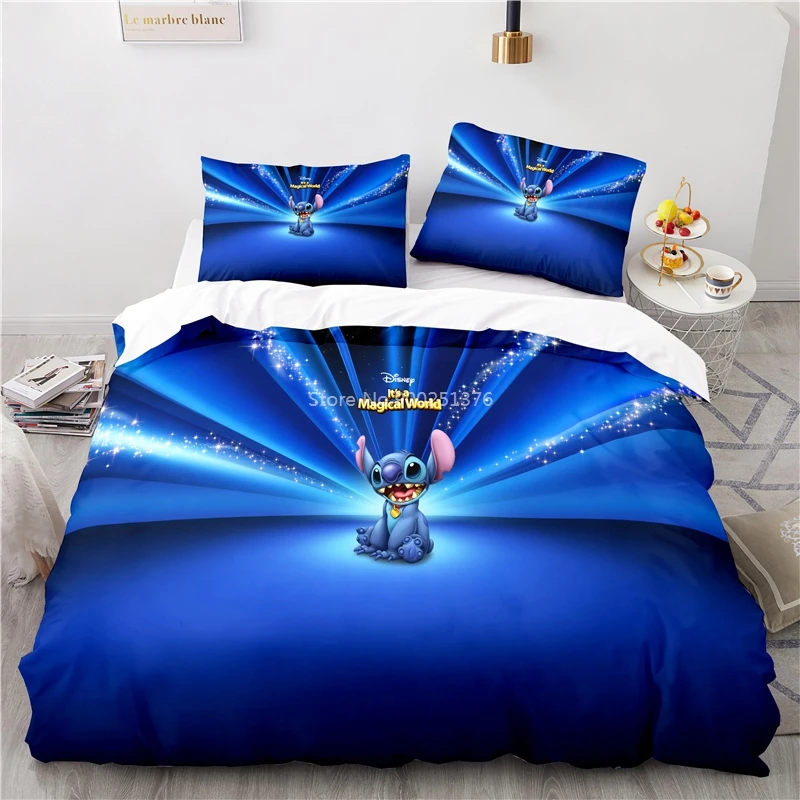 Disney Stitch 3d Bedding Set Queen King Size Duvet Cover Set 2/3PCS Comforter Cover Pillowcase Set Home Textile Bedclothes Gift
Disney Stitch 3d Bedding Set Queen King Size Duvet Cover Set 2/3PCS Comforter Cover Pillowcase Set Home Textile Bedclothes Gift