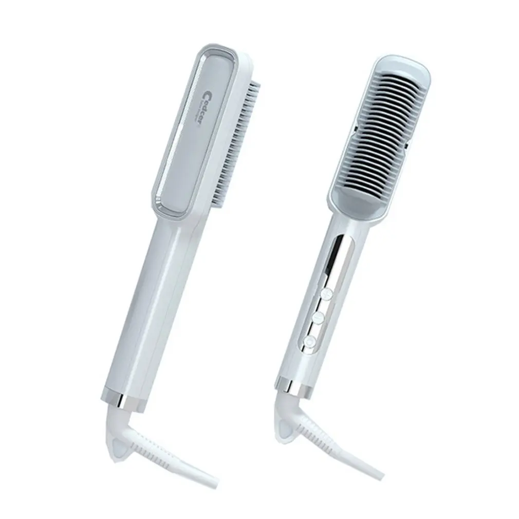 Profissional Hot Combs Anti-scalding Hair Straightener Brush Ceramic Hair Curler Heated Electric Smart Brush Hair Styling
Profissional Hot Combs Anti-scalding Hair Straightener Brush Ceramic Hair Curler Heated Electric Smart Brush Hair Styling