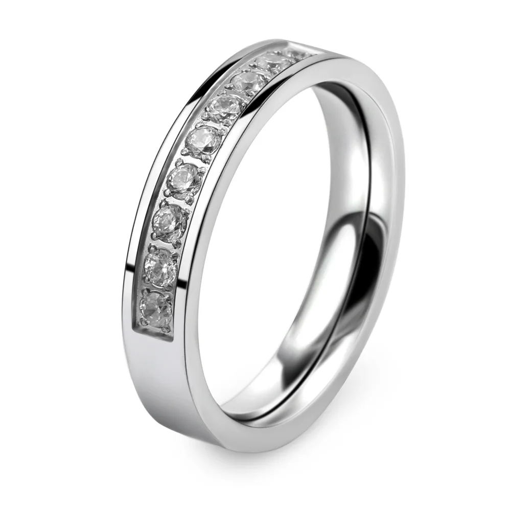 Gu Li European And American Simple Ins Style Unilateral Inlaid Zircon Titanium Steel Ring Fashion Trend Men And Women Jewelry
Gu Li European And American Simple Ins Style Unilateral Inlaid Zircon Titanium Steel Ring Fashion Trend Men And Women Jewelry