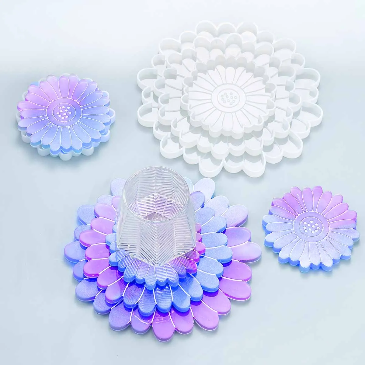 Coaster Silicone Mold DIY Flower Epoxy Tea Tray Coaster Mirror Daisy Petal Compote Tray Silicone Mold
Coaster Silicone Mold DIY Flower Epoxy Tea Tray Coaster Mirror Daisy Petal Compote Tray Silicone Mold