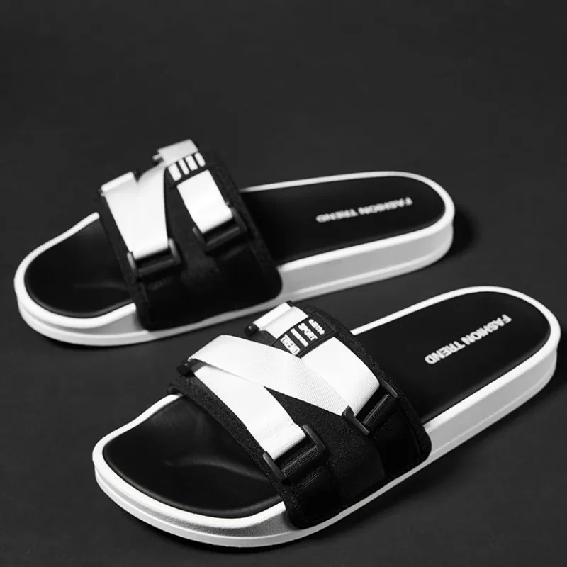 2021 Summer Slippers Men Home Indoor Slides for Men Shoes Comfort Flat Sole Non-slip Flip-flops Trend Beach Shoes Sport Slippers
2021 Summer Slippers Men Home Indoor Slides for Men Shoes Comfort Flat Sole Non-slip Flip-flops Trend Beach Shoes Sport Slippers