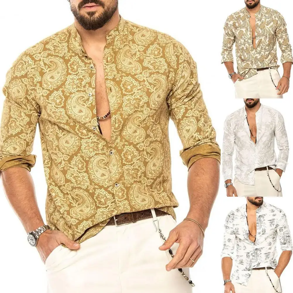 Hawaiian Shirts for Men Loose Casual Shirts Men Printed chemise homme Turn Down Collar Long Sleeve Shirts camisas para hombre
Hawaiian Shirts for Men Loose Casual Shirts Men Printed chemise homme Turn Down Collar Long Sleeve Shirts camisas para hombre