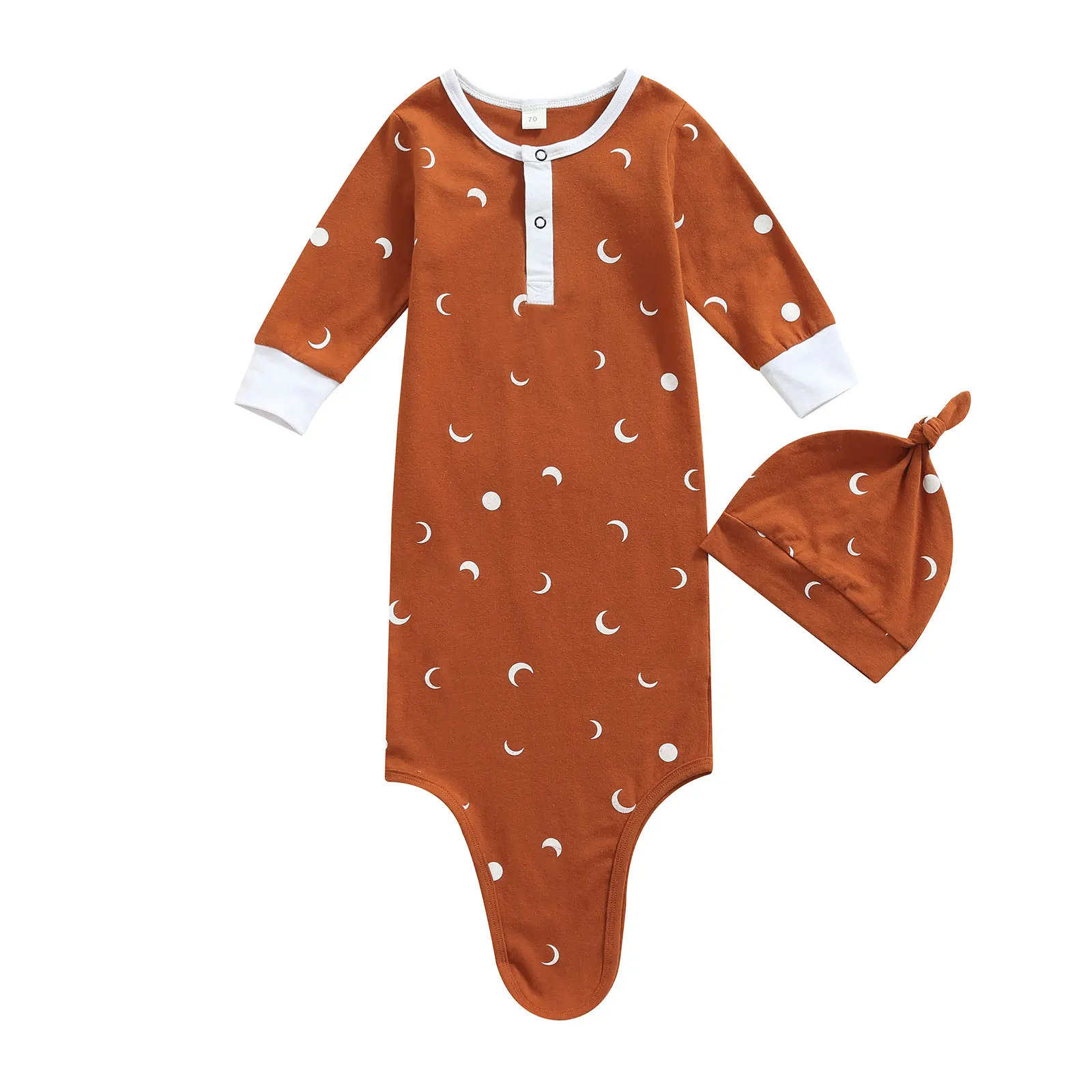 2021 Nowborn Baby’s Quilt And Hat Set Boys Girls Sleeping Bags Fashion Sun Moon Print Full Wrapped Sleeping Bag & Cap Suit 0-1Y 
2021 Nowborn Baby’s Quilt And Hat Set Boys Girls Sleeping Bags Fashion Sun Moon Print Full Wrapped Sleeping Bag & Cap Suit 0-1Y