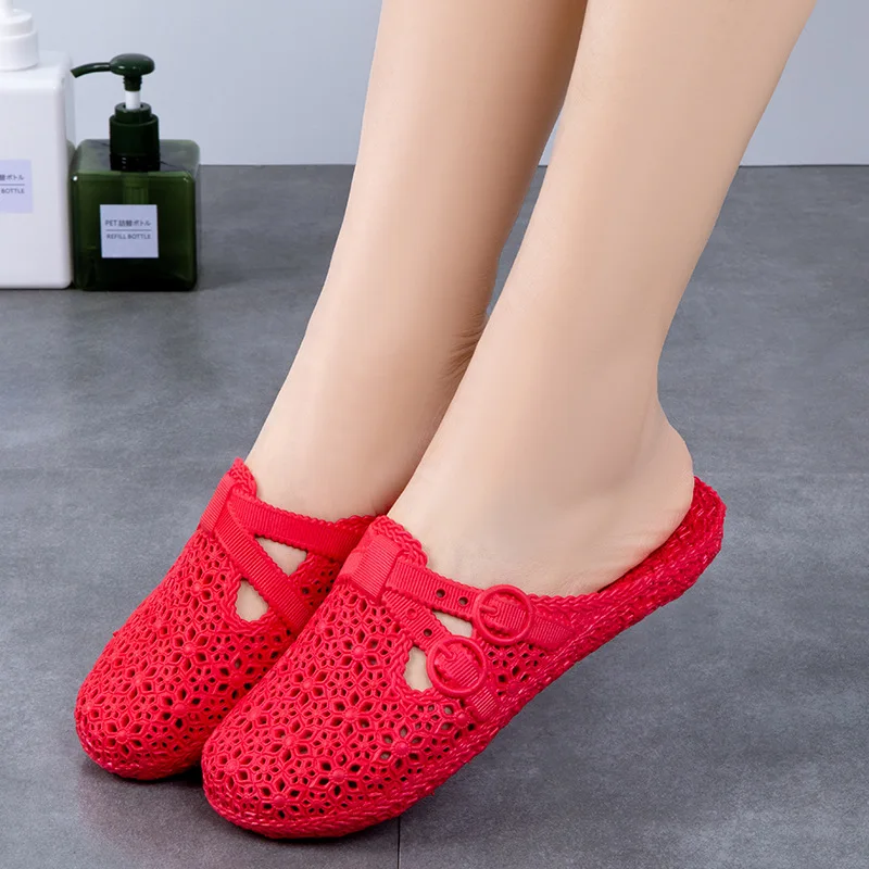 2021 Women's Shoes Summer Sandals Baotou Hole Women's Shoes Fashion Flat-Bottom Hollow Light And Breathable Outdoor Flip Flop
2021 Women's Shoes Summer Sandals Baotou Hole Women's Shoes Fashion Flat-Bottom Hollow Light And Breathable Outdoor Flip Flop