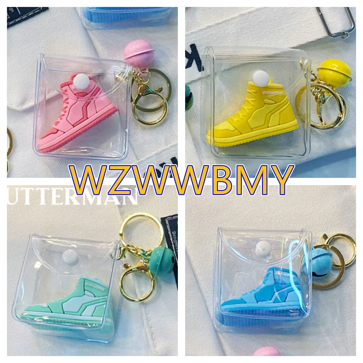 Trend Sports Shoes KeyChains Woven Rope Buckle PVC Sneaker Key Chain Men's And Women's Car Bag Pendant Accessories Key Ring Gif
Trend Sports Shoes KeyChains Woven Rope Buckle PVC Sneaker Key Chain Men's And Women's Car Bag Pendant Accessories Key Ring Gif