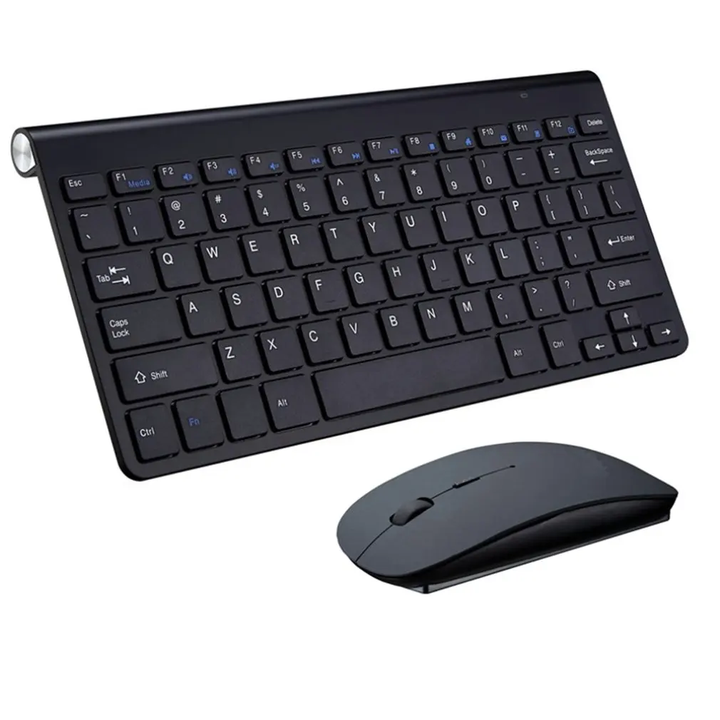 2.4G Wireless Mini Keyboard and Mouse Set for Notebook Computers and Desktop Computers 78-Key Ergonomic Design
2.4G Wireless Mini Keyboard and Mouse Set for Notebook Computers and Desktop Computers 78-Key Ergonomic Design