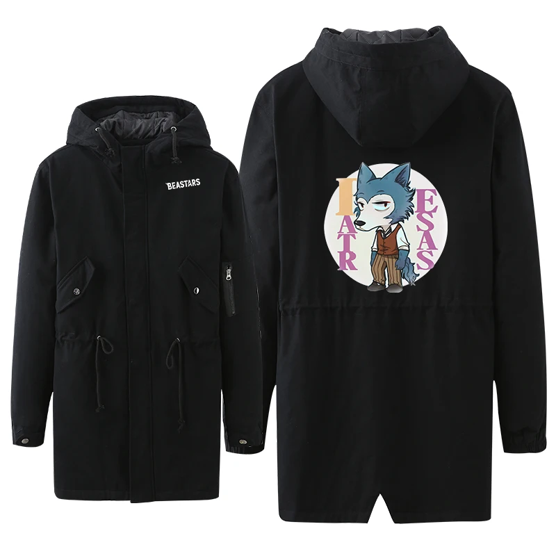 Толстая зимняя хлопковая куртка BEASTARS, для косплея, длинное пальто на молнии с цветным принтом Legoshi Haru
Толстая зимняя хлопковая куртка BEASTARS, для косплея, длинное пальто на молнии с цветным принтом Legoshi Haru